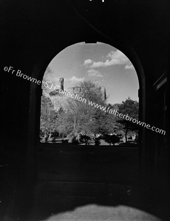 CASTLE THROUGH DOORWAY